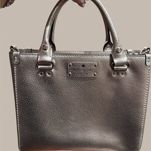 Kate Spade Silver Handbag